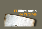 Llibre antic de Pardines